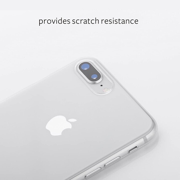 SuperSkin per iPhone iPhone 8/7 Plus - Custodia protettiva eccezionalmente sottile - cristallina
