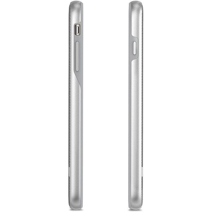 Vesta para iPhone 8/7 Plus - Funda textil - Gris espiga