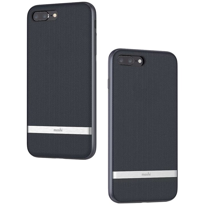 Vesta para iPhone 8/7 Plus - Capa têxtil - Azul Bahama