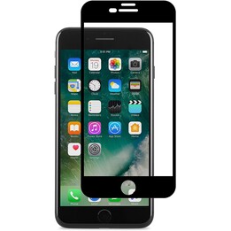 IonGlassfüriPhone 8/7 Plus - Schwarz (Klar/Glänzend)
