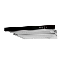 Akpo WK-7 Vidro claro 220 m³/h Encastrado Preto, Cinza