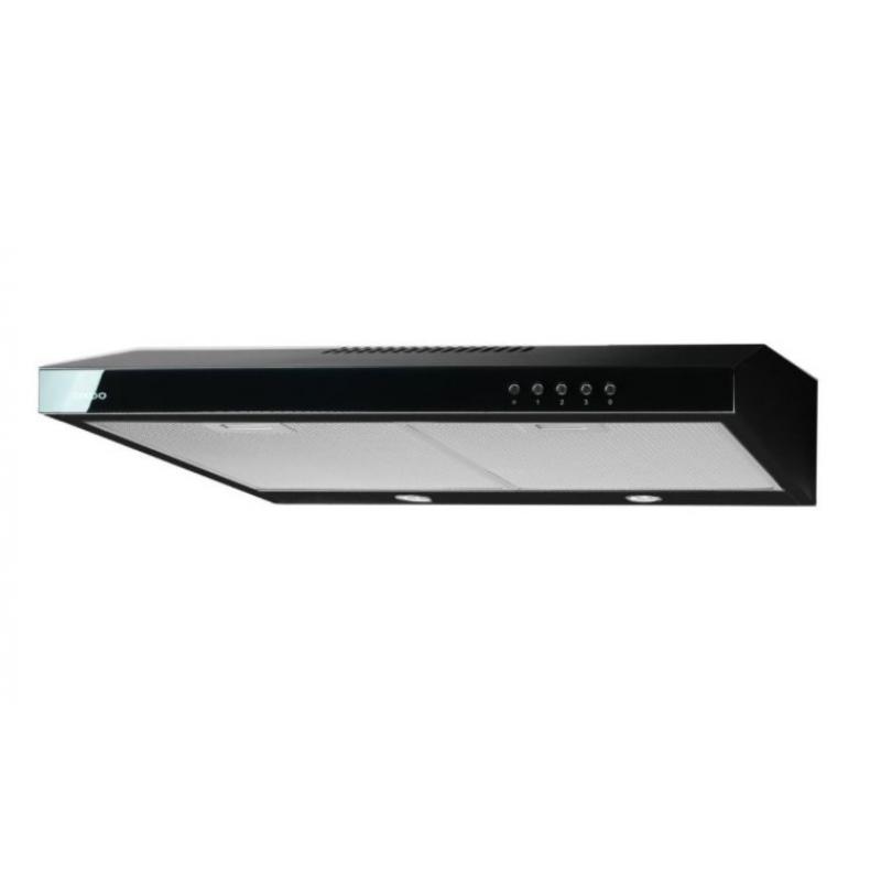 Hood AKPO WK-7 K50 BLACK - BLACK GLASS - Imagen 1