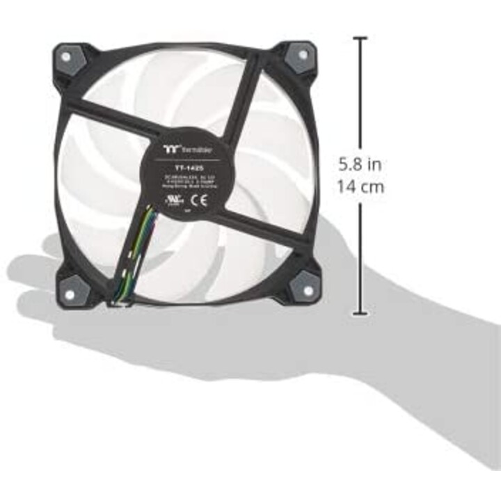 Thermaltake Pure 13 ARGB 3 Pack Ventilateur CL-F080-PL14SW-A