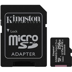 Kingston Technology Canvas Select Plus mémoire flash 256 Go MicroSDXC Classe 10 UHS-I