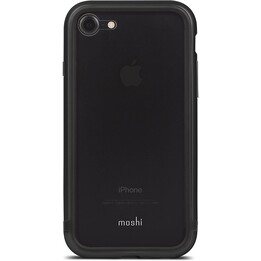Luxe - capa protetora de metal para iPhone 8/7 / SE - preta