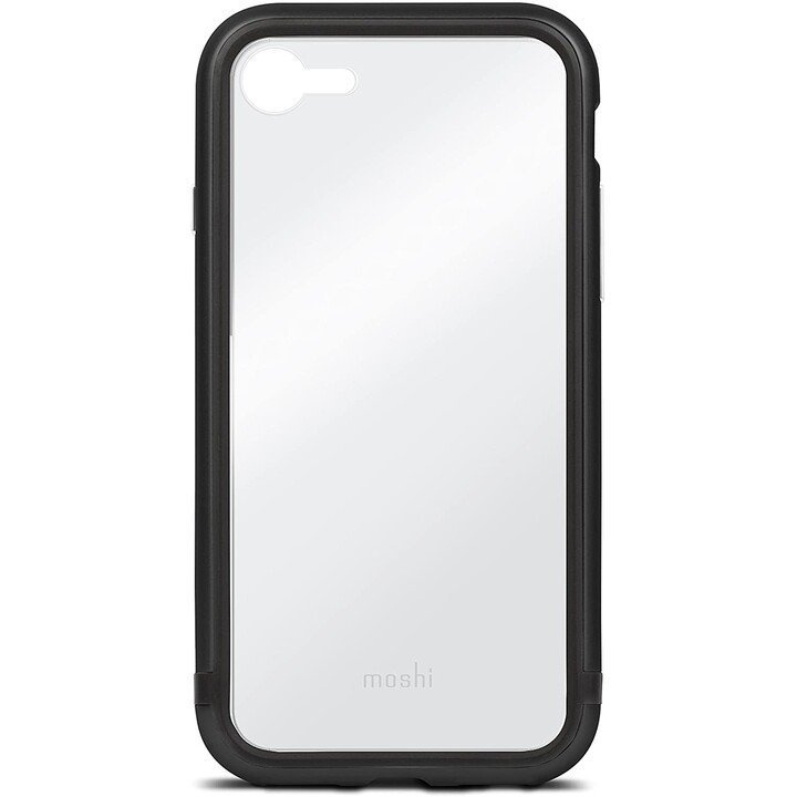 Luxe - Schutzhülle aus MetallfüriPhone 8/7/SE - Schwarz