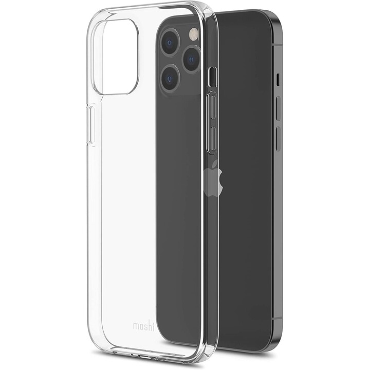 Vitros para iPhone 12 Pro Max - Proteção de capa ultrafina - Crystal Clear