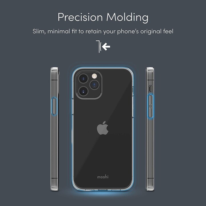 VitrosfüriPhone 12 Pro Max - Ultradünner Hüllenschutz - Kristallklar