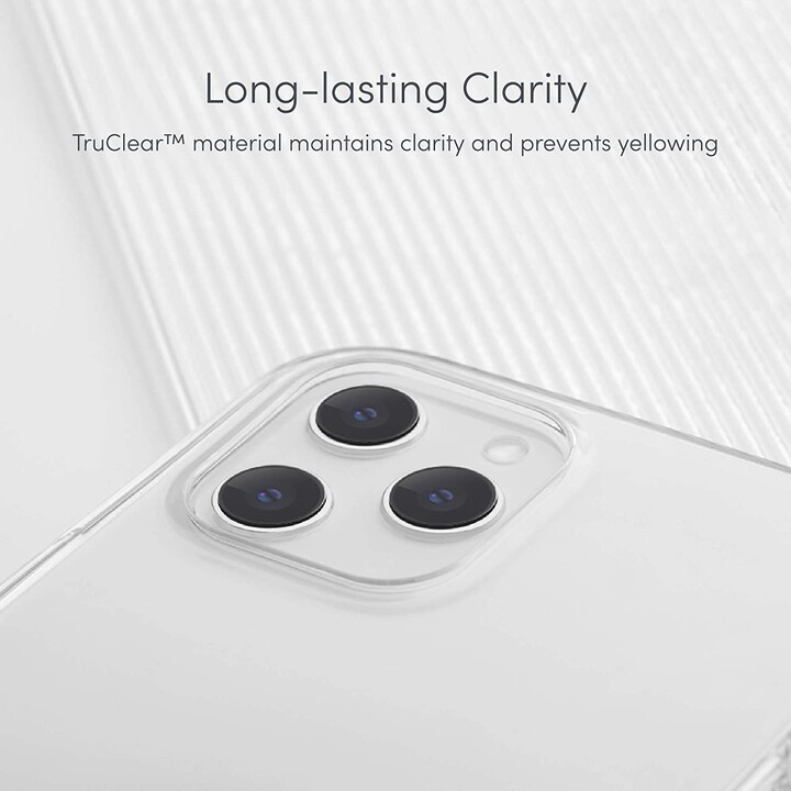 VitrosfüriPhone 12 Pro Max - Ultradünner Hüllenschutz - Kristallklar
