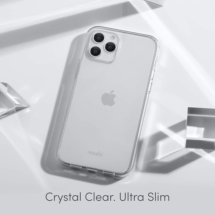 Vitros para iPhone 12/12 Pro - Funda protectora ultradelgada - Crystal Clear