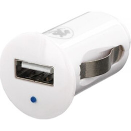 Adattatore USB per auto da 10 W per iPod, iPhone e iPad, 5V/2.1A + cavi certificati MFI USB-Lightning e Dock
