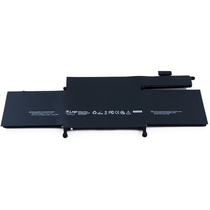Battery MacBook Pro 13" Retina, 3/15 bis 6/17, builtDin, LiDIon Polymer, A1582, 11.21V, 70Wh