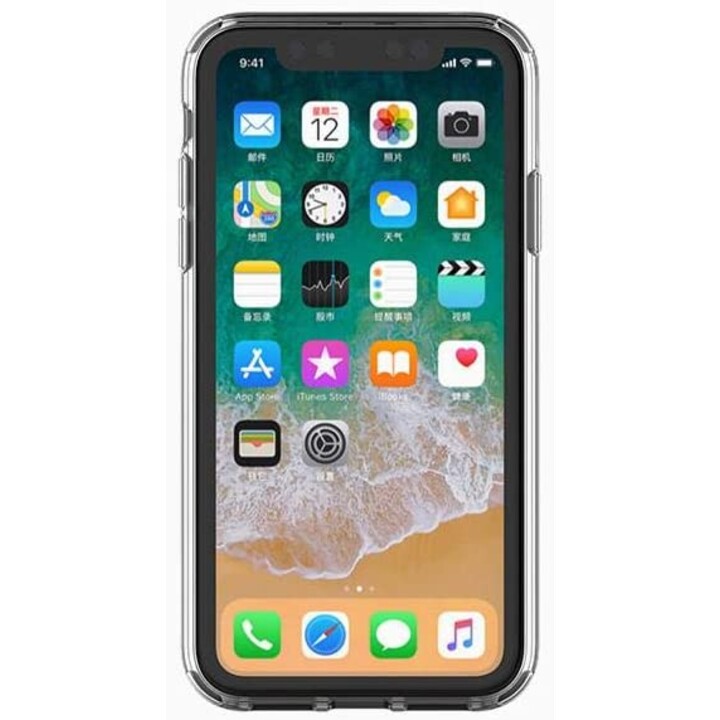Capa protetora AeroShield Slim para iPhone XS Max - transparente