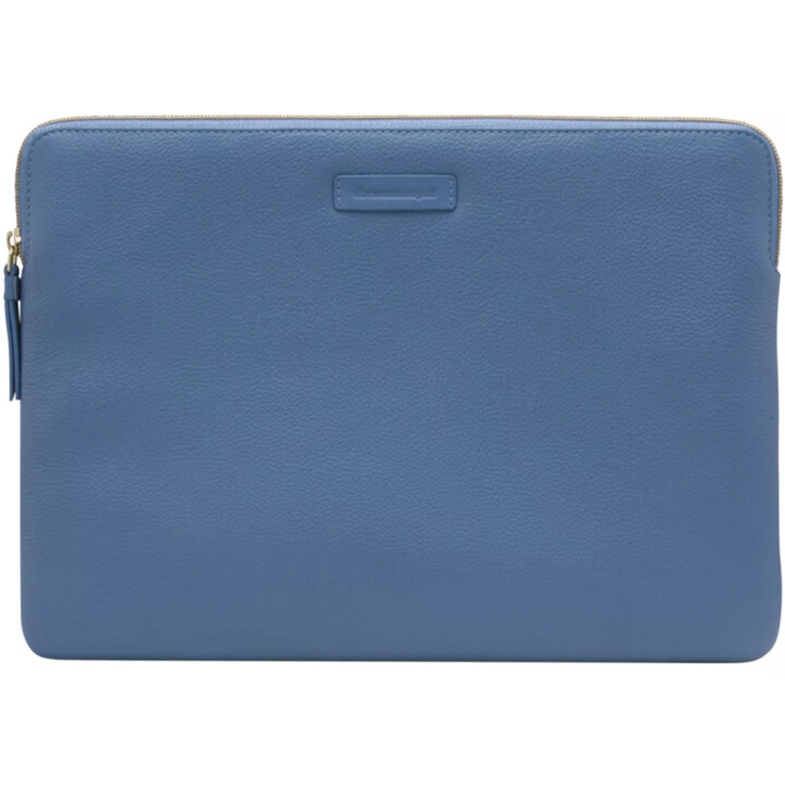 Paris - Laptop/MacBook Pro 16" 15" - Blu oltremare - Custodia in pelle martellata pieno fiore