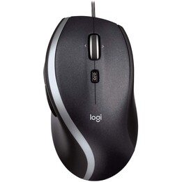 Logitech M500 Corded Laser Mouse (wired, black)