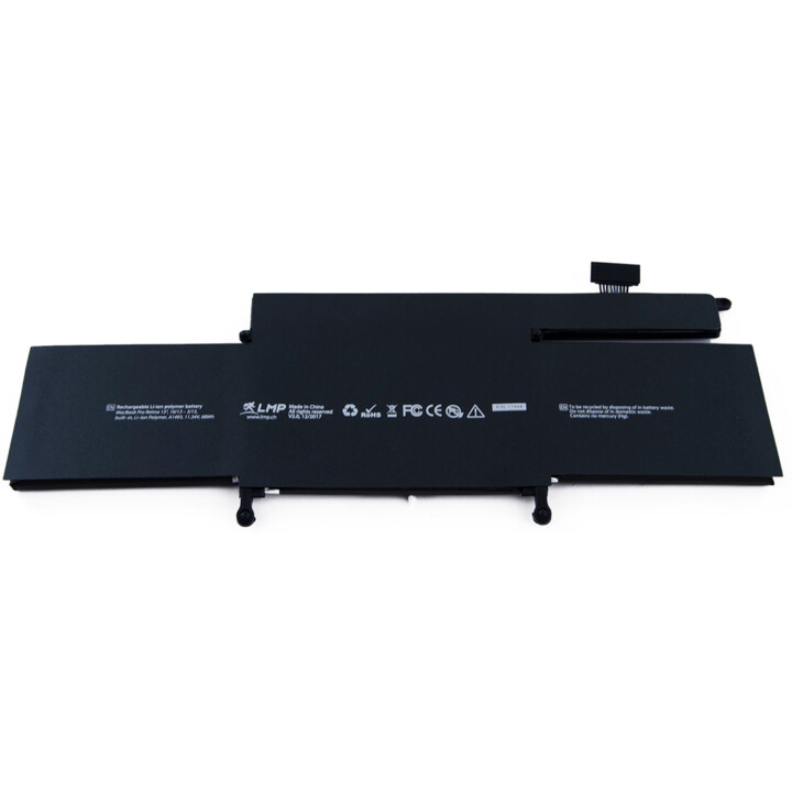Batteria MacBook Pro 13", Retina, 10/13 D 3/15, integrata, polimero agli ioni di litio, A1493, Ê11,34 V, 68 Wh