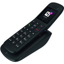 Telekom Speedphone 32 ébano, teléfono DECT con base de carga