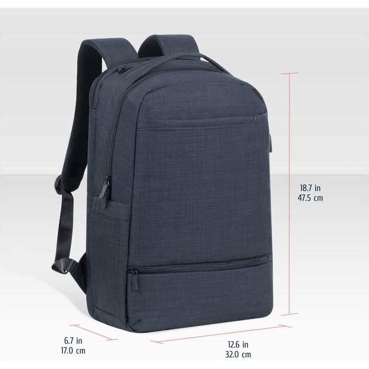 black carry-on Laptop backpack 17.3