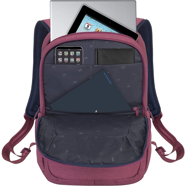 RIVACASE Suzuka 7760 laptop backpack 15.6" red ECO