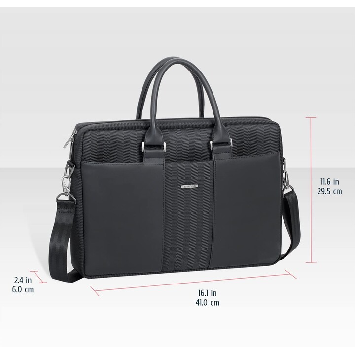 RIVACASE 8135 mala business para portátil 15,6" preta