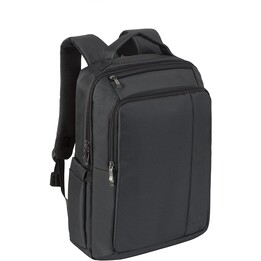 8262 Mochila preta central para laptop de 15,6