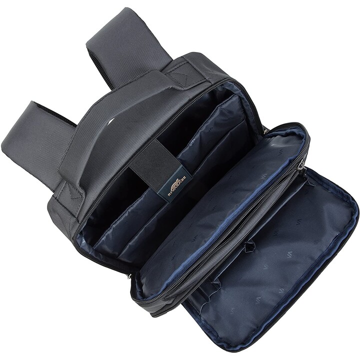 8262 Zentraler Schwarz er Laptop-Rucksack 15,6
