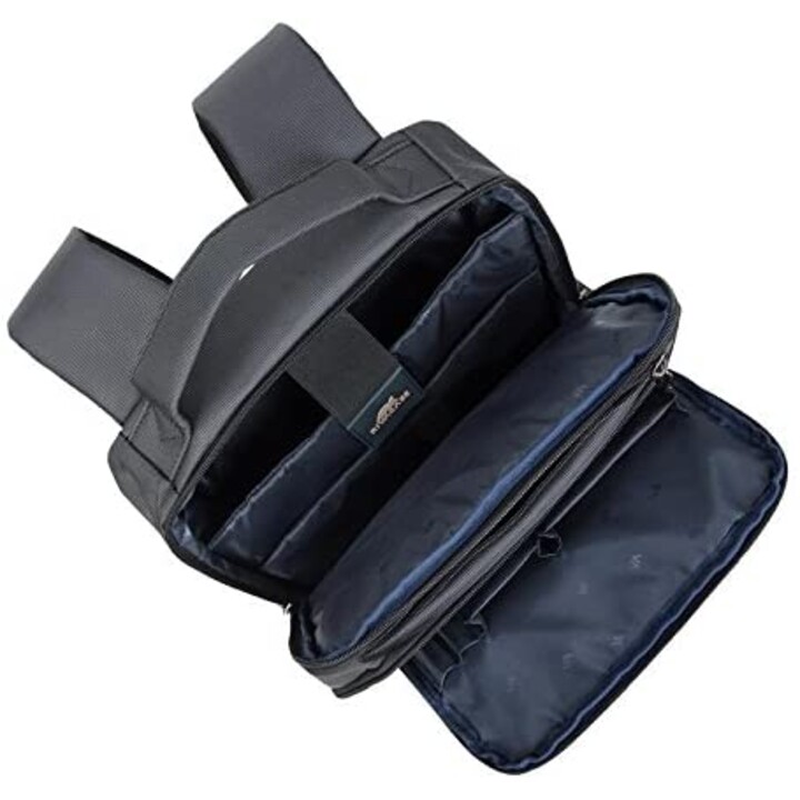 8262 Zentraler Schwarz er Laptop-Rucksack 15,6
