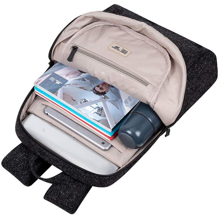 7923 Anvik Schwarz Laptop-Rucksack 13.3