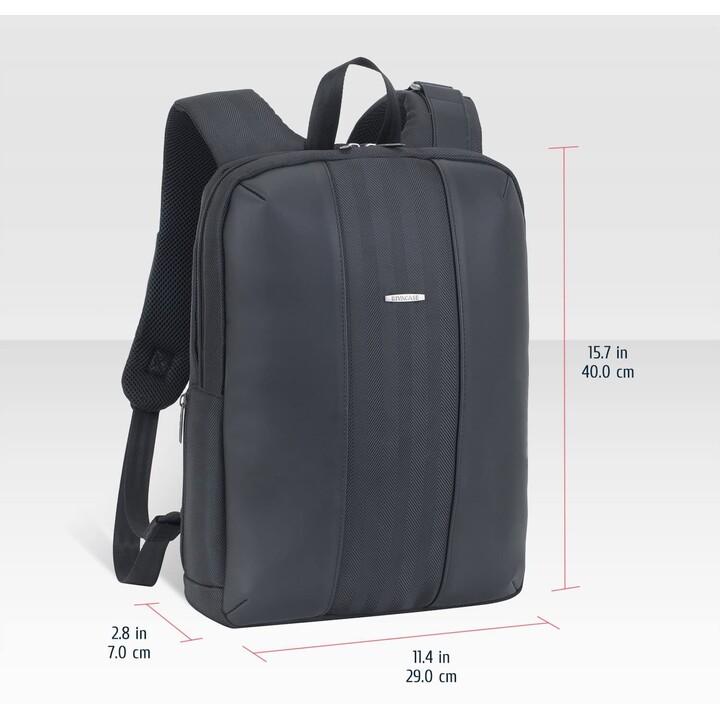 8125 Schwarz Laptop-Business-Rucksack 14
