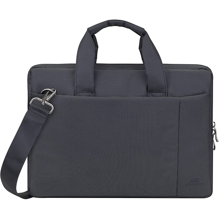 RIVACASE Central borsa per laptop 13,3" nera