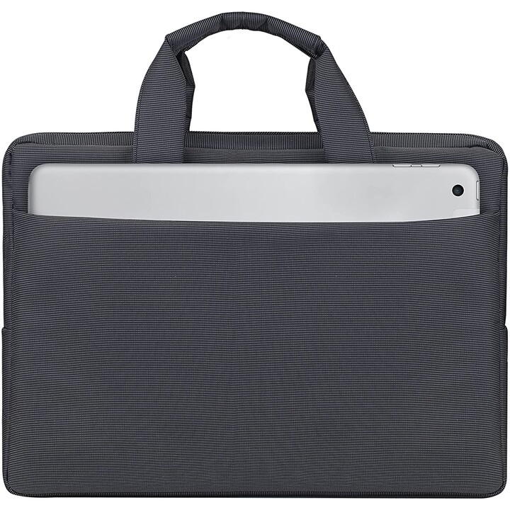 RIVACASE Central borsa per laptop 13,3" nera