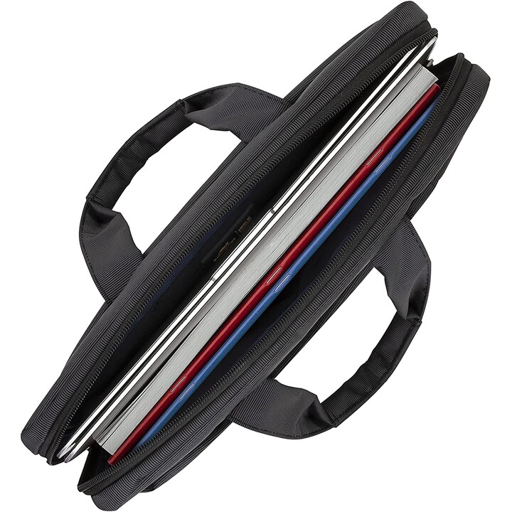 RIVACASE Central borsa per laptop 13,3" nera