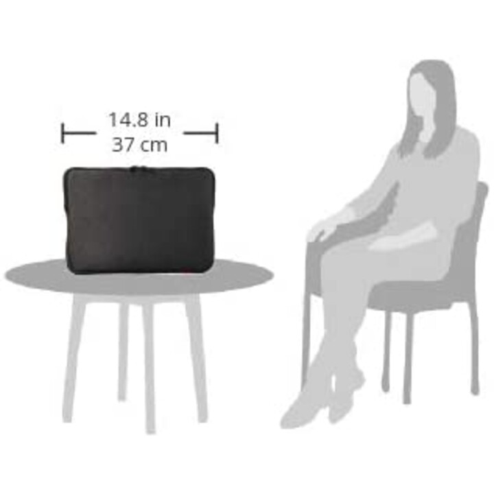 Bolsa para laptop 5123 Antishock cinza escuro para Macbook 13