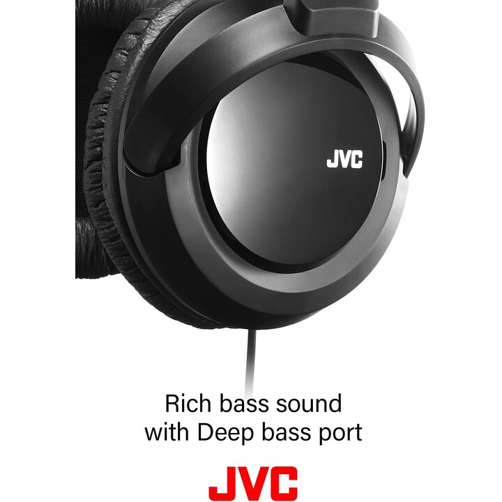 JVC HA-RX330-E Kopfhörer Kopfband Schwarz