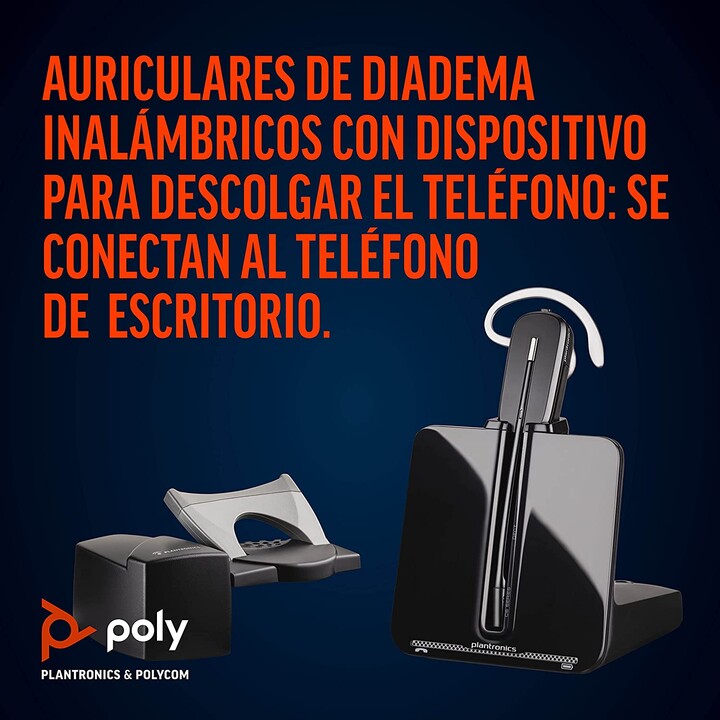 Plantronics CS540 + HL10 Headset Black