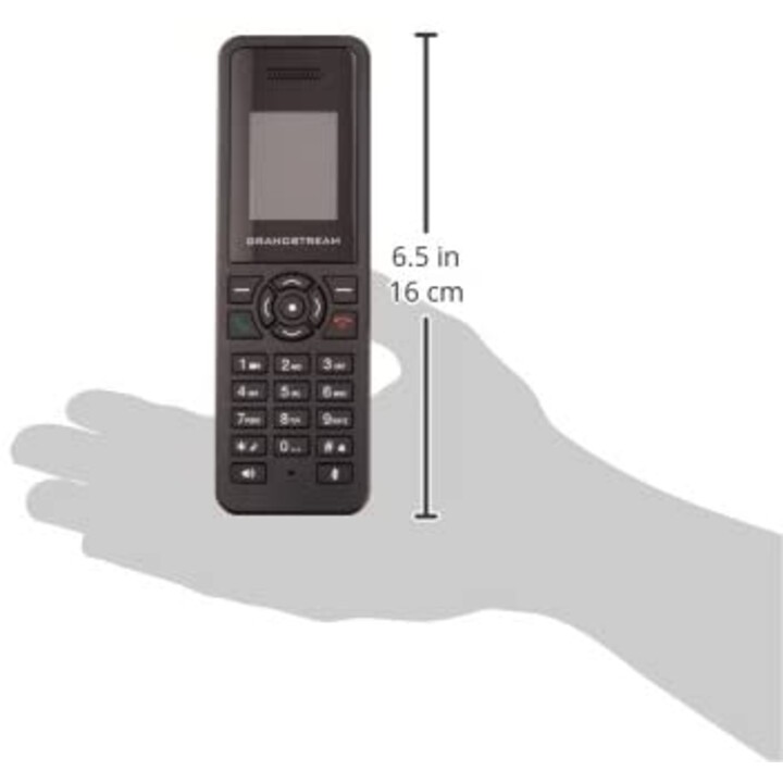 Grandstream DP720 Telefoni IP Dect con audio HD Nero