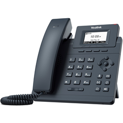 Yealink SIP-T30P téléphone fixe Noir LCD