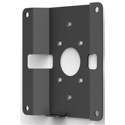 VESA Wall Mount Bracket with Security Slot - Black