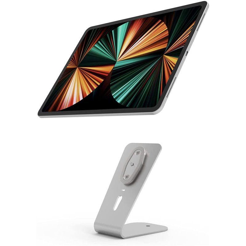 HoverTab - Soporte de seguridad universal para tableta - Plateado