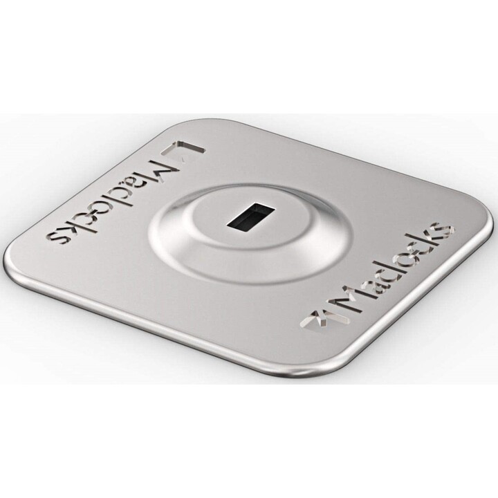 Universal Adhesive Security Plate - Lock Not Included