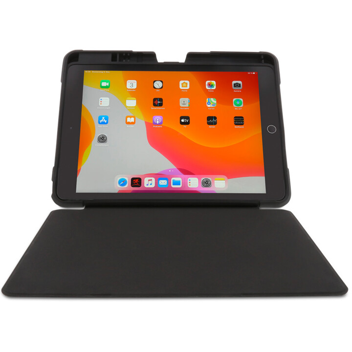 ArmorCase para iPad 10,2 "(2019), 7ª geração, capa anti-impacto com fecho magnético e compartimento para lápis - preto