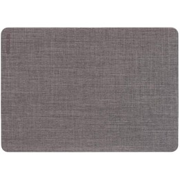 Coque rigide texturée en Woolenex pour MacBook Pro 13 pouces - Thunderbolt 3 (USB-C) 2020 - Gris cendré