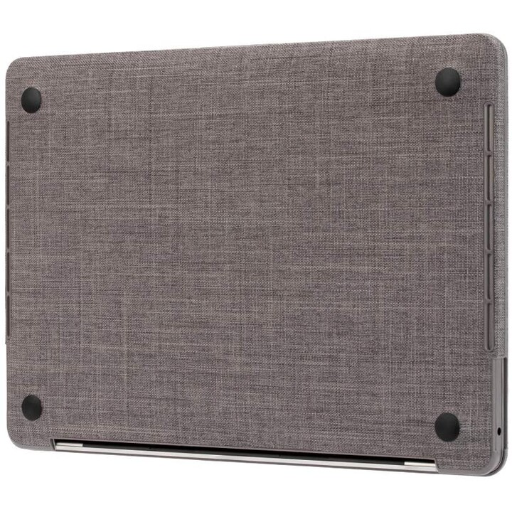 Hardshell texturizado em Woolenex para MacBook Pro de 13 polegadas - Thunderbolt 3 (USB-C) 2020 - Cinza Cinza