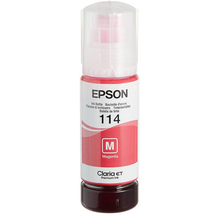 Epson Original EcoTank 114 Nachfülltinte magenta 70ml (C13T07B340)