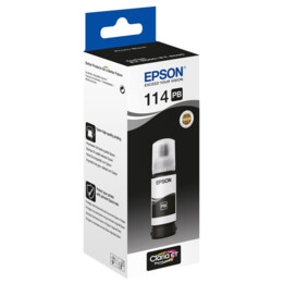 Epson Original EcoTank 114 Refill Ink Pigment Photo Black 70ml C13T07B140