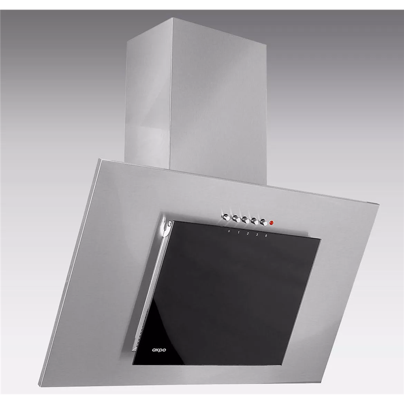 Akpo WK-4 Nero Eco 60 Wall-mounted Gray, Black glass