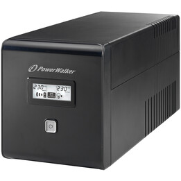 PowerWalker VI 1000 LCD 1 kVA 600 W 4 AC-Ausgänge