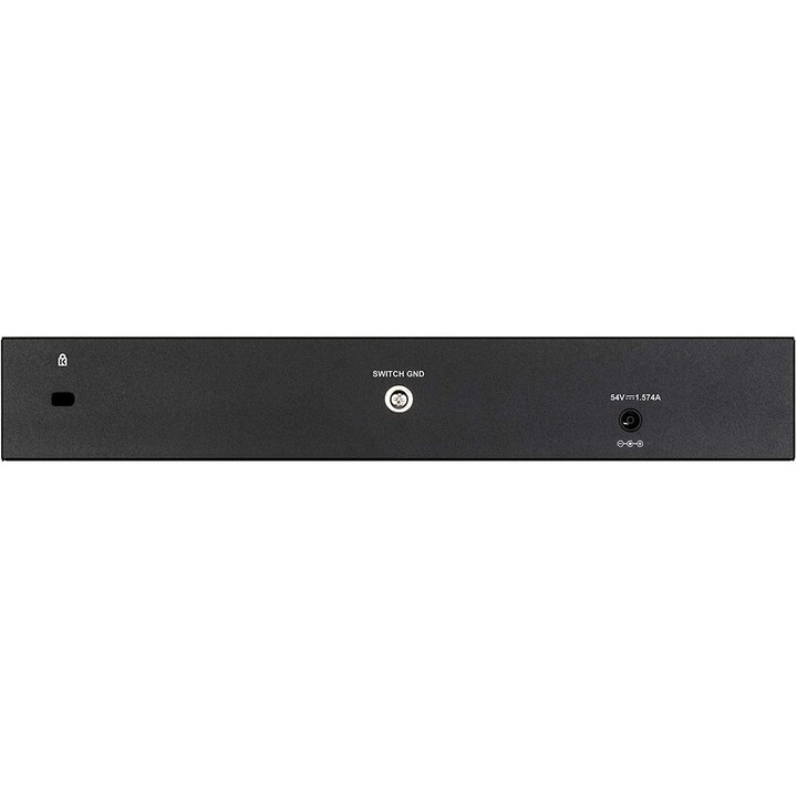 D-Link DGS-1210-10P switch Gestionado L2 Gigabit Ethernet (10/100/1000) Energía sobre Ethernet (PoE) 1U Negro