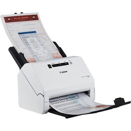 Canon imageFORMULA R40 document scanner (A4, business cards, 600dpi, duplex, USB 2.0)