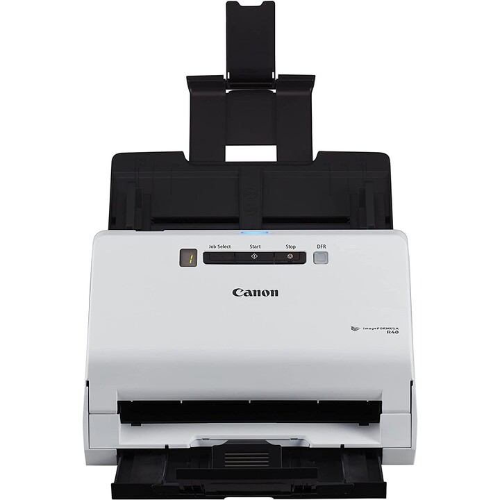 Canon imageFORMULA R40 Dokumentenscanner (A4, Visitenkarten, 600dpi, Duplex, USB 2.0)